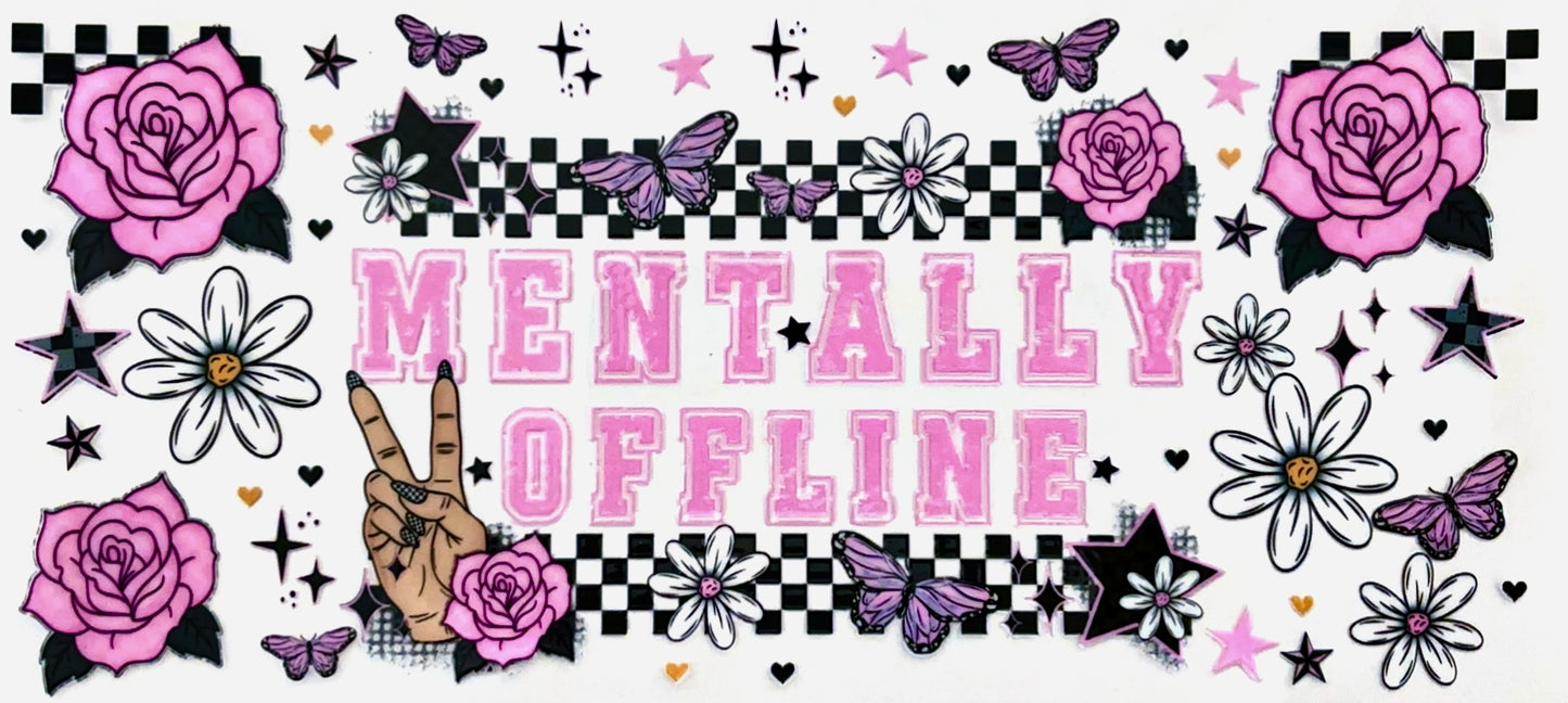 Mentally Offline Decal #50