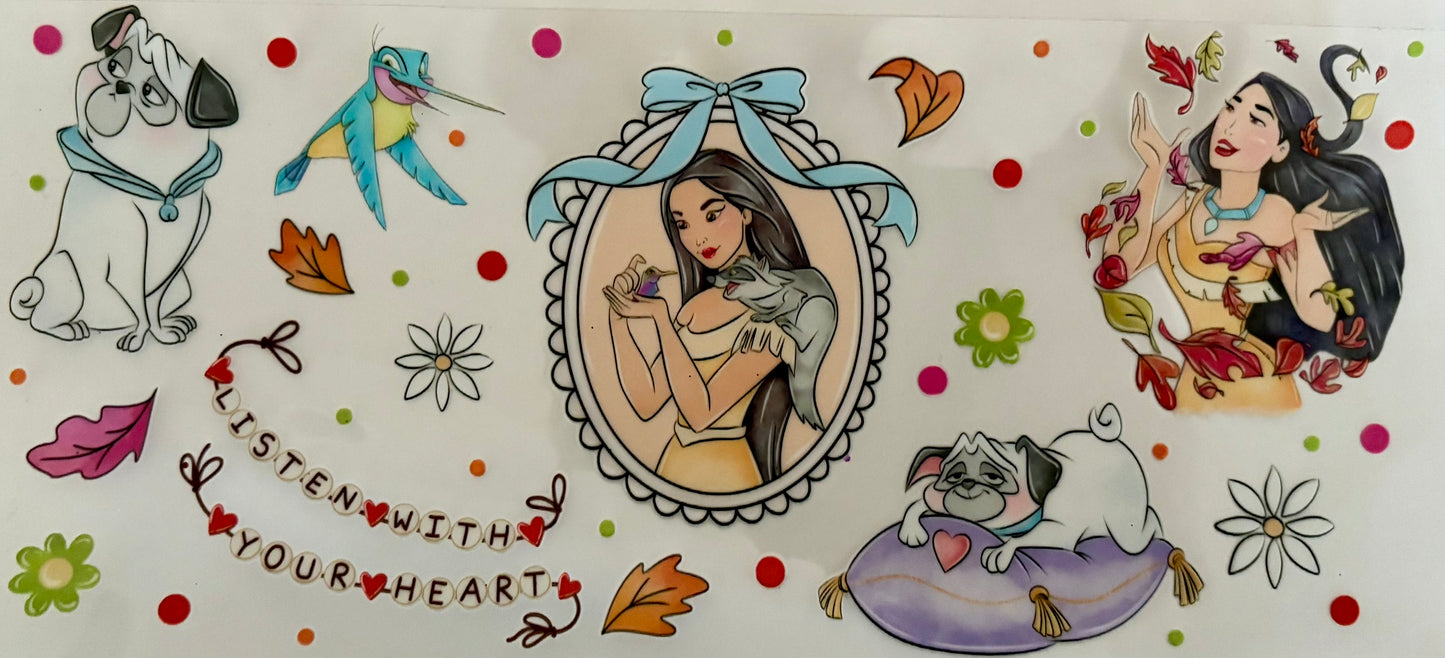 Pocahontas Coquette Decal