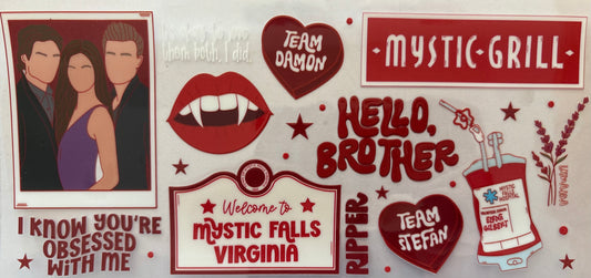 Vampire Diaries Decal