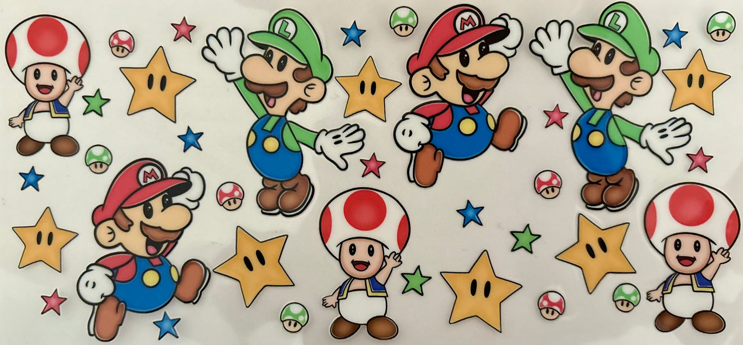 Mario & Friends Decal