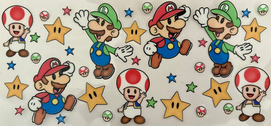 Mario & Friends Decal