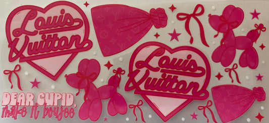 Louis Vuitton Valentines Decal