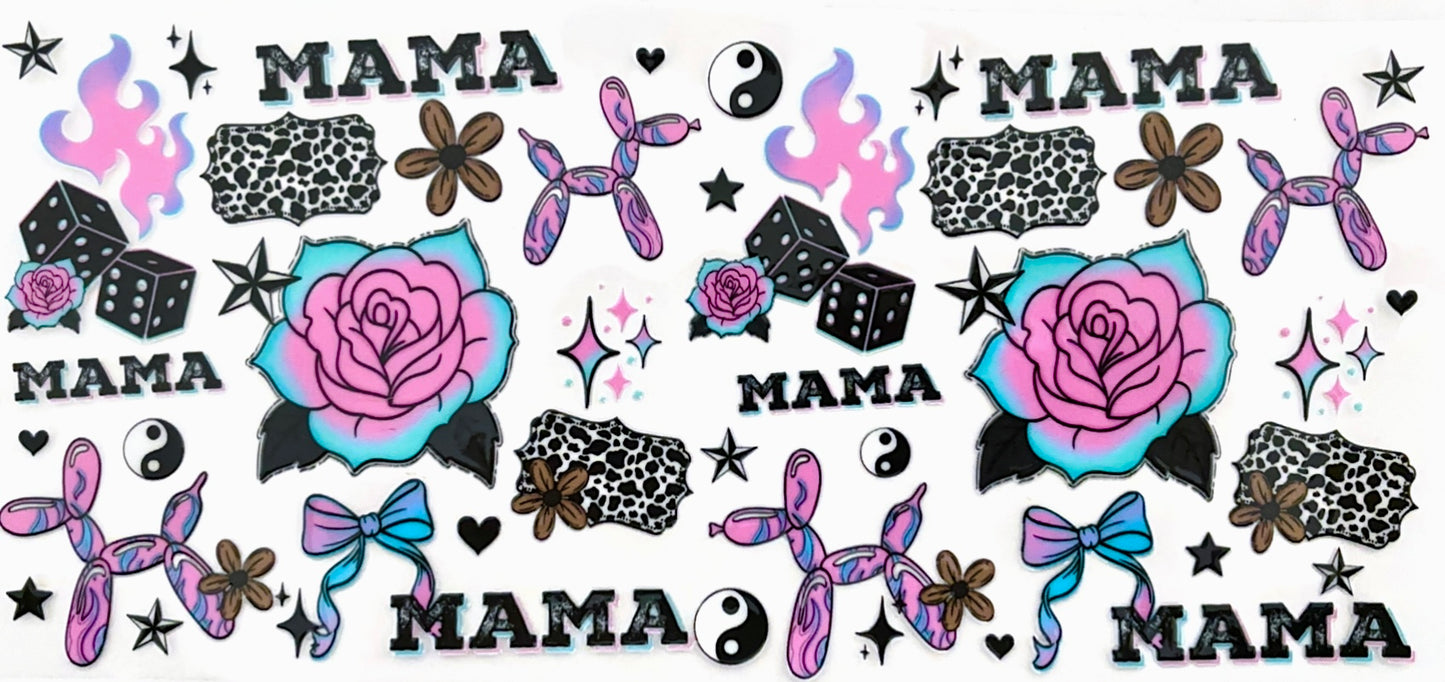 Mama Balloon Animal Decal #29
