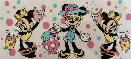 Minnie Shopping Decal