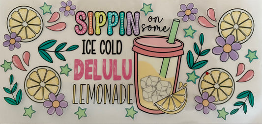 Delulu Lemonade Decal