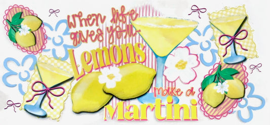 Lemon Martini Decal #33