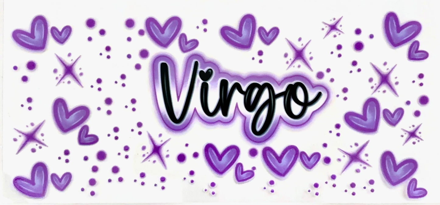 Virgo Zodiac Decal #40