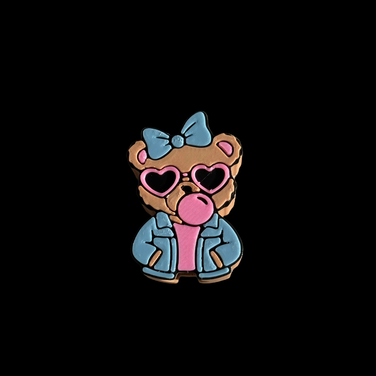 Bubblelicious Hunny Bear Straw Topper