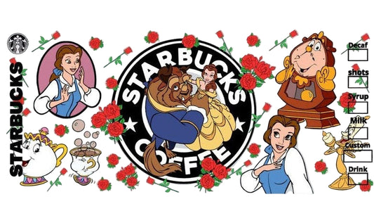 Beauty and the Beast Starbies Wrap